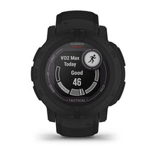 Load image into Gallery viewer, Garmin Instinct 2 Solar Tactical GPS Outdoor Multisport Smartwatch Military Tactical Functions Cardio Black

