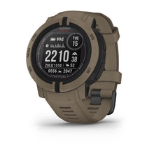 Carica l&#39;immagine nel visualizzatore di Gallery, Smartwatch Garmin Instinct 2 Solar Tactical GPS Outdoor Multisport Funzioni Tattiche Militari Cardio Coyote Tan
