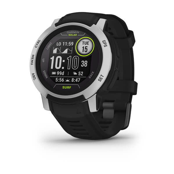 Garmin Instinct 2 Solar Surf GPS Outdoor Multi Water Sports Cardio Bells Beach Smartwatch