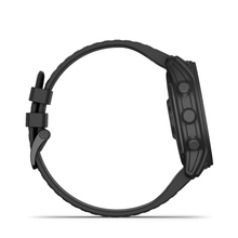 Carica l&#39;immagine nel visualizzatore di Gallery, Smartwatch Garmin Tactix 7 GPS Multisport Tattico Premium Cardio Titanio Cinturino Silicone Nero
