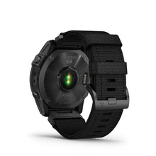 Carica l&#39;immagine nel visualizzatore di Gallery, Smartwatch Garmin Tactix 7 Pro Ballistics Solar GPS Multisport Tattico Premium Cardio Titanio Cinturino Nylon Nero

