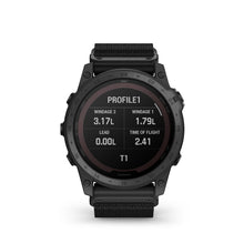 Load image into Gallery viewer, Garmin Tactix 7 Pro Ballistics Solar Smartwatch GPS Multisport Tactical Premium Cardio Titanium Black Nylon Strap

