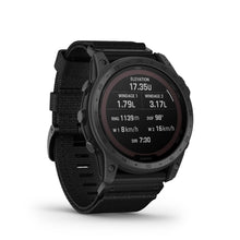 Load image into Gallery viewer, Garmin Tactix 7 Pro Ballistics Solar Smartwatch GPS Multisport Tactical Premium Cardio Titanium Black Nylon Strap
