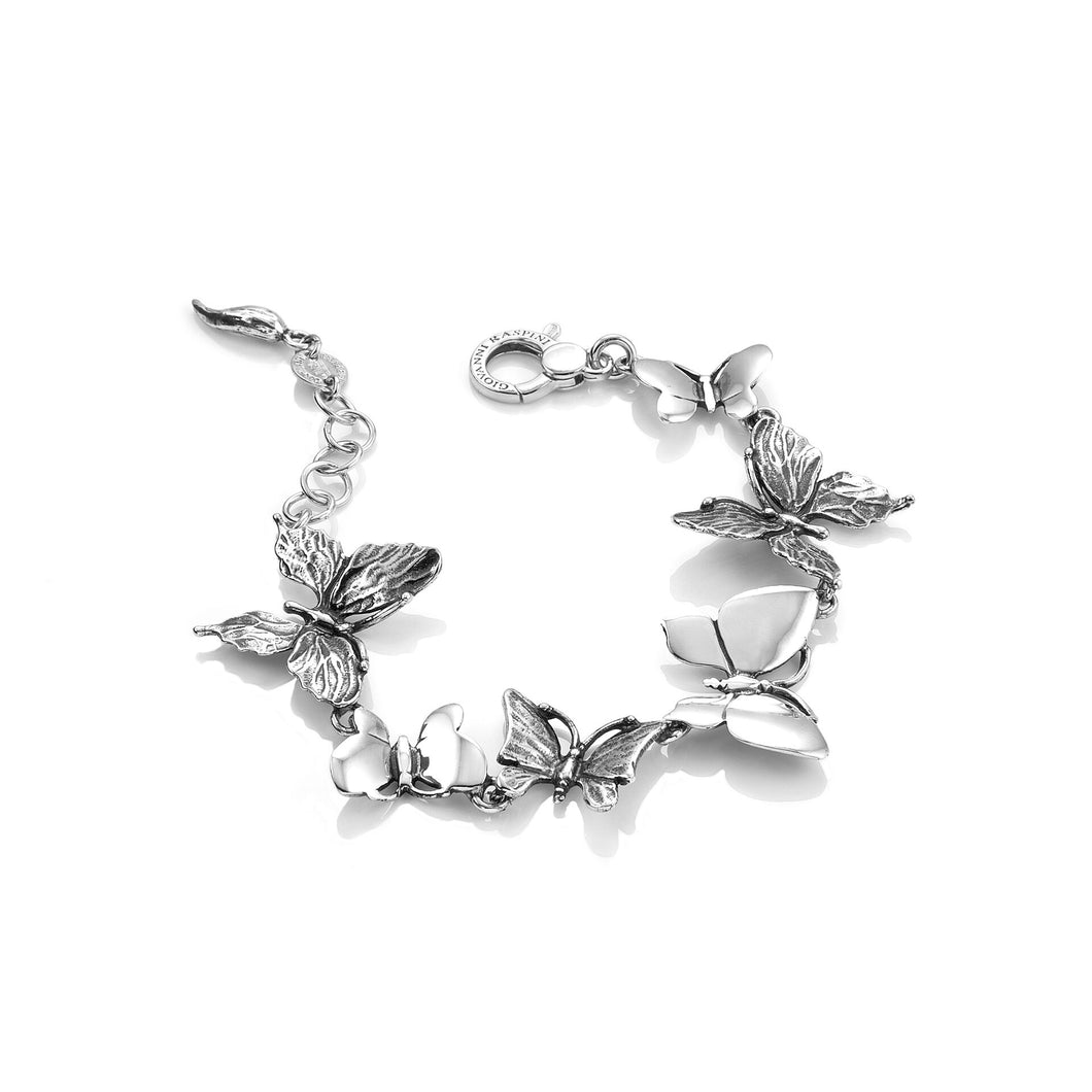 Bracciale Giovanni Raspini in Argento 925 Farfalle 07501