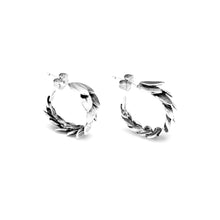 Load image into Gallery viewer, Giovanni Raspini Earrings in 925 Silver Circle Skin 11122

