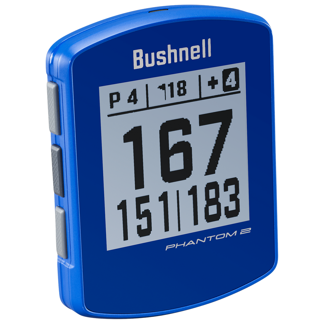 Misuratore Golf Bushnell Phantom 2 GPS Bluetooth Blu