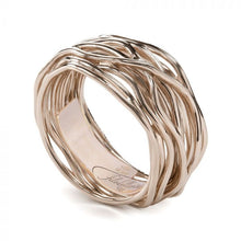 Load image into Gallery viewer, Filodellavita Rubinia Classic Ring 13 Wires Rose Gold 9 Kt
