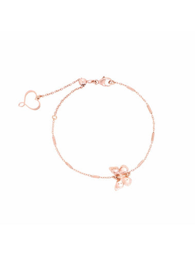 Maman et Sophie Bracciale Farfalla Argento Placato Oro Rosa