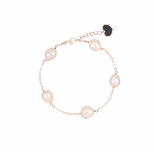 Maman et Sophie Bracciale Argento Perle di Labuan brlabov