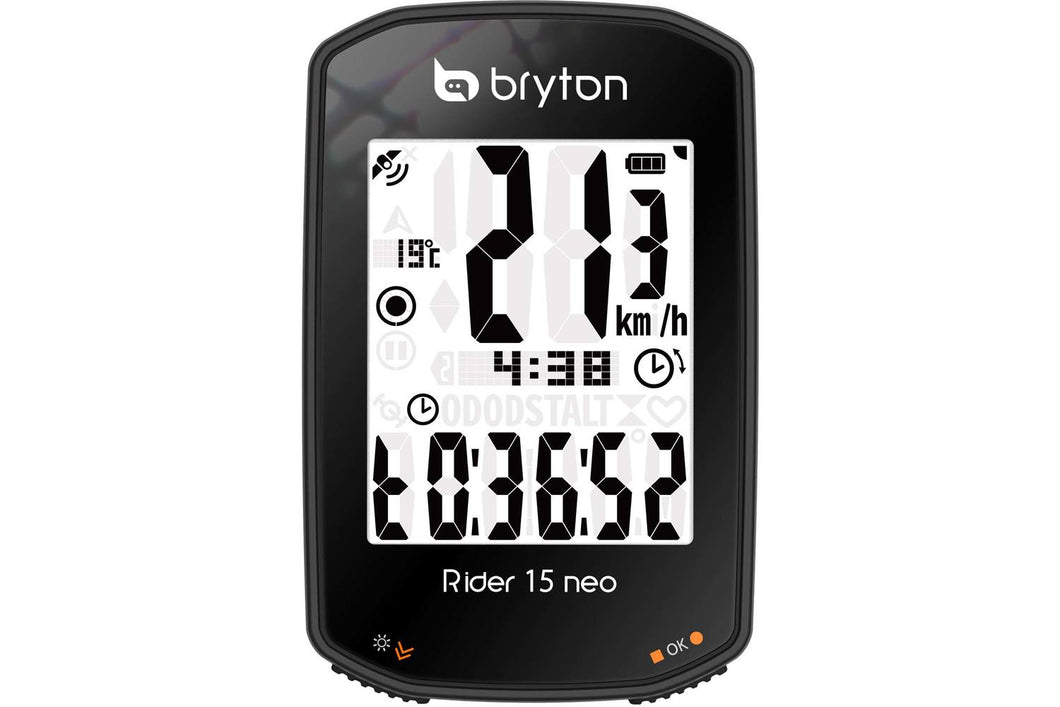 Bryton Rider 15 neo cycle computer