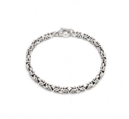 Bracciale Giovanni Raspini in Argento 925 Bizantina Quadra Grande 11604