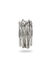 Load image into Gallery viewer, Filodellavita Rubinia Classic Ring 13 Wires 925% Silver
