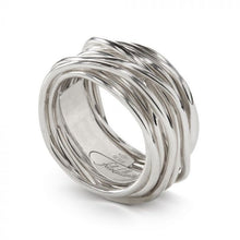 Load image into Gallery viewer, Filodellavita Rubinia Classic Ring 13 Wires 925% Silver
