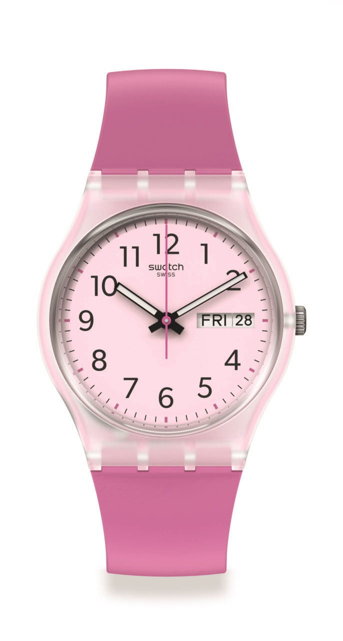 Orologio Swatch Gent GE724 RINSE REPEAT PINK