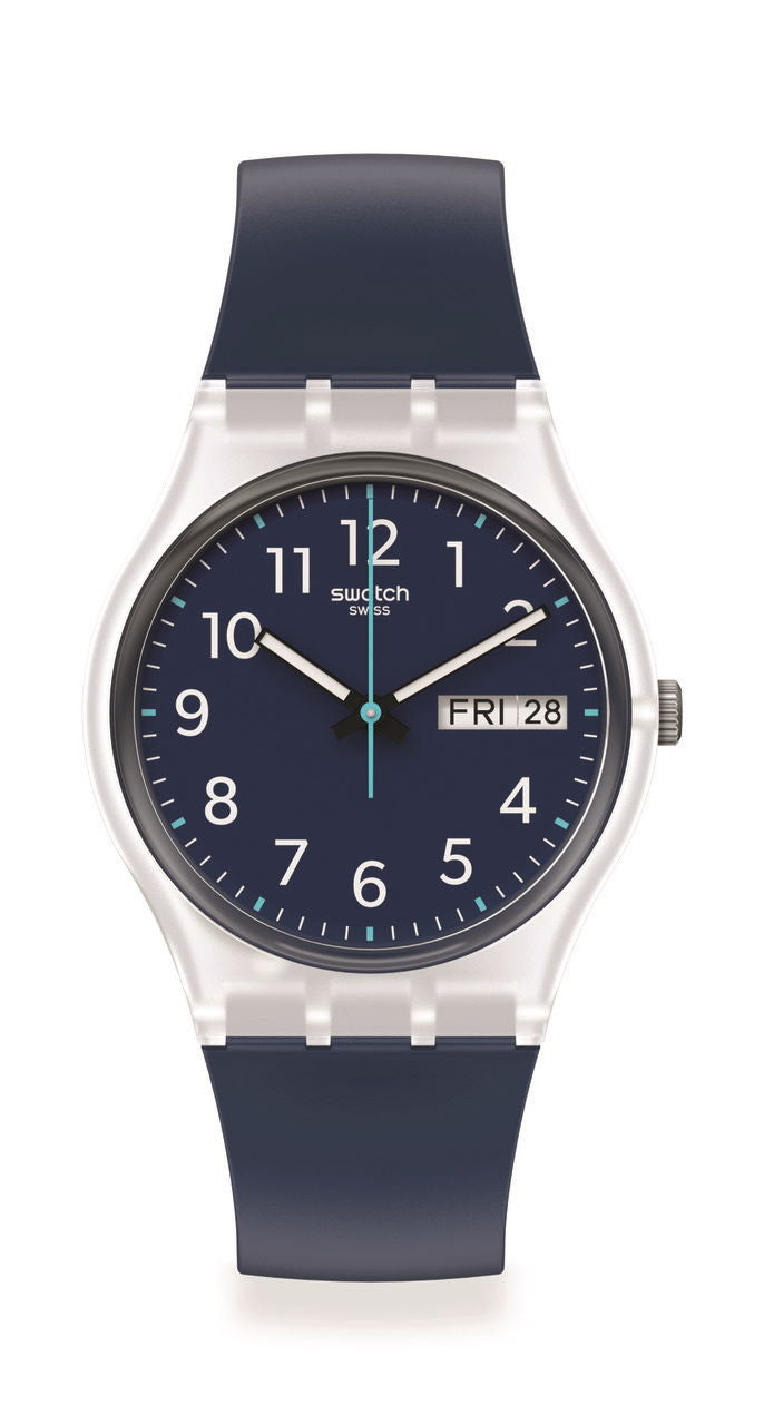 Swatch Gent GE725 RINSE REPEAT NAVY watch