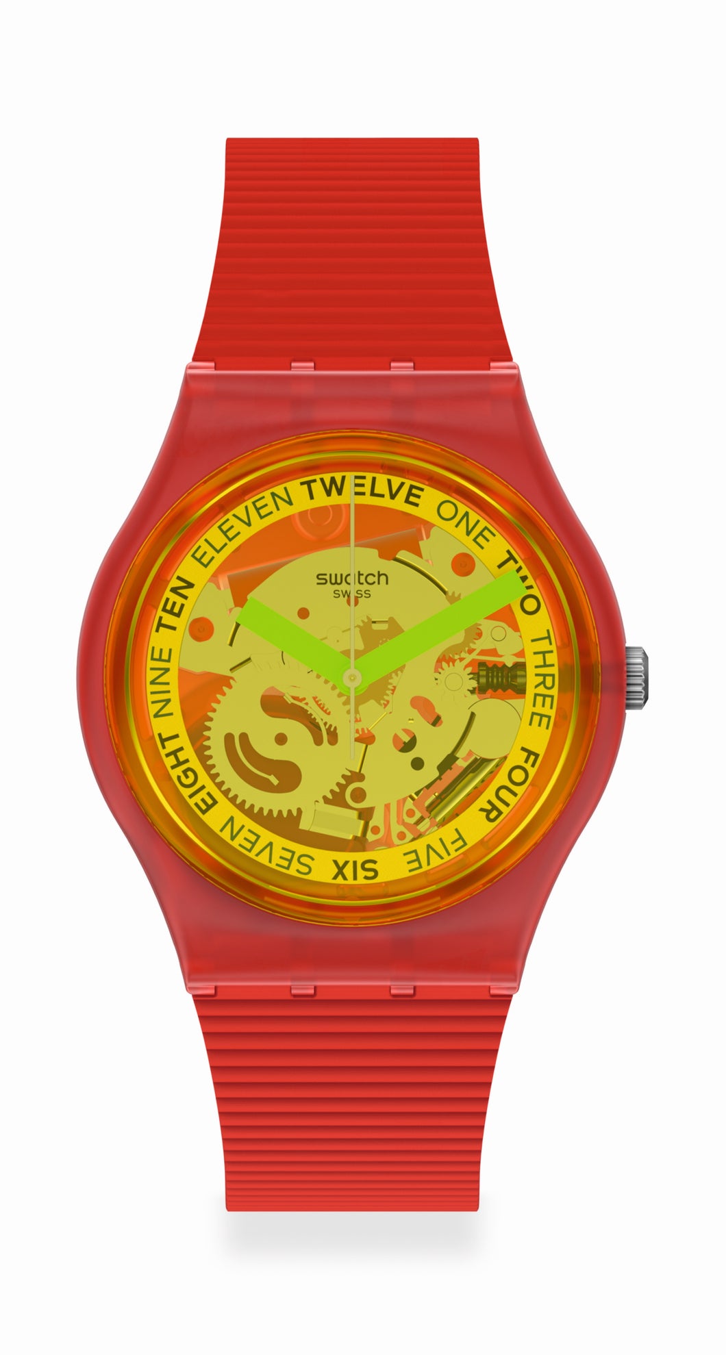 Orologio Swatch Gent GR185 RETRO-ROSSO