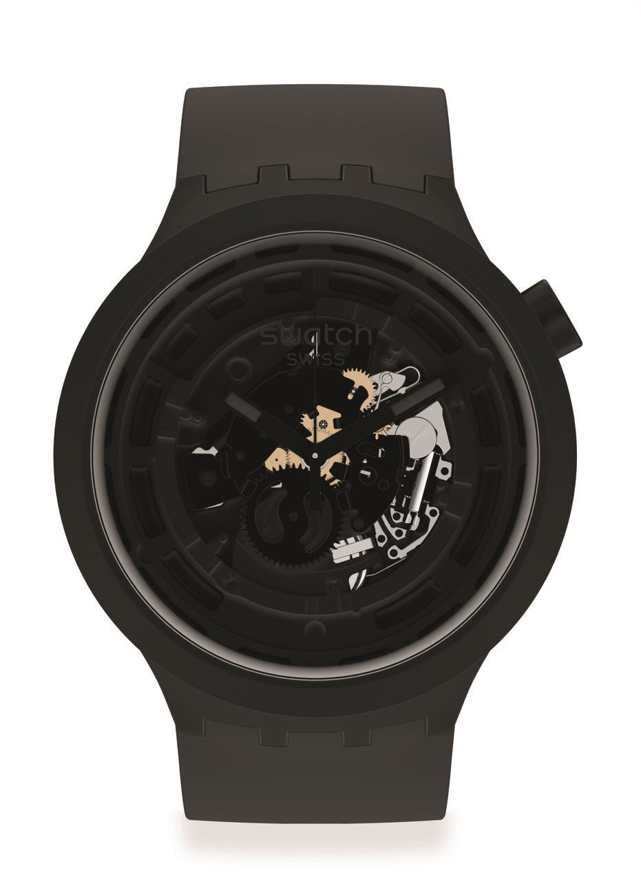 Swatch Big Bold BIOCERAMIC SB03B100 C-BLACK watch