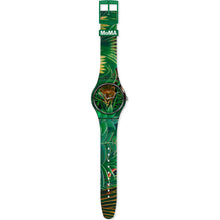 Load image into Gallery viewer, Swatch New Gent Watch Special Edition MoMA SUOZ333 THE DREAM BY HENRI ROUSSEAU
